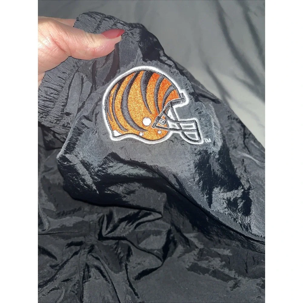 Cincinnati‎ Bengals Champion Track Pants Mens 2XL Black Lined pockets Drawstring